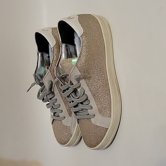 P448 gold glitter sneakers - Picture 6 of 10